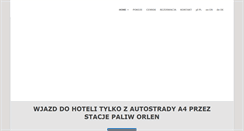Desktop Screenshot of hotel-a4.pl